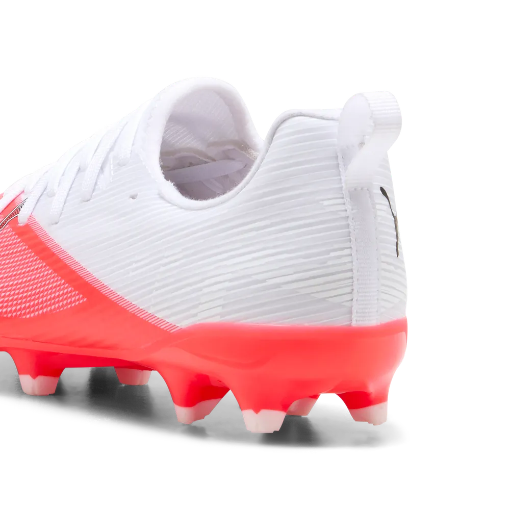 Puma Kinderfußballschuhe Ultra 7 Match FG/AG, ultra red/puma black – Bild 