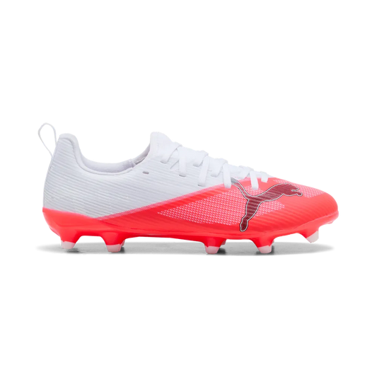 Puma Kinderfußballschuhe Ultra 7 Match FG/AG, ultra red/puma black – rot / 32