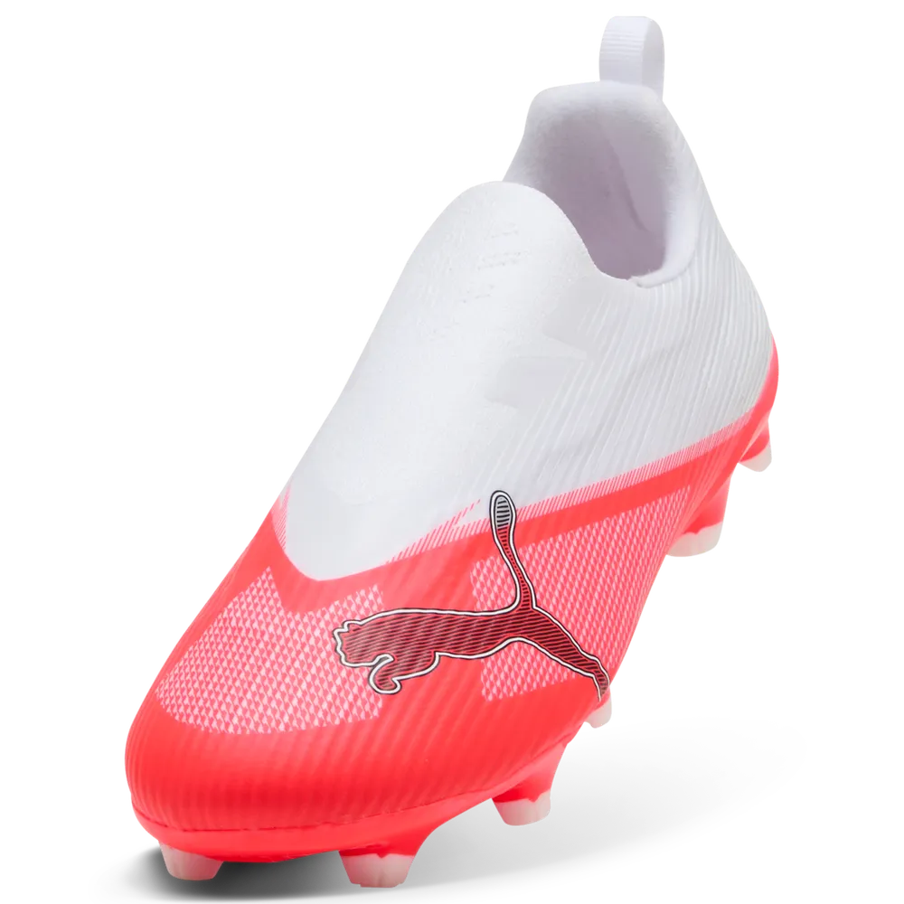 Puma Kinderfußballschuhe Ultra 7 Match LL FG/AG, Ultra Red-PUMA Black-PUMA White