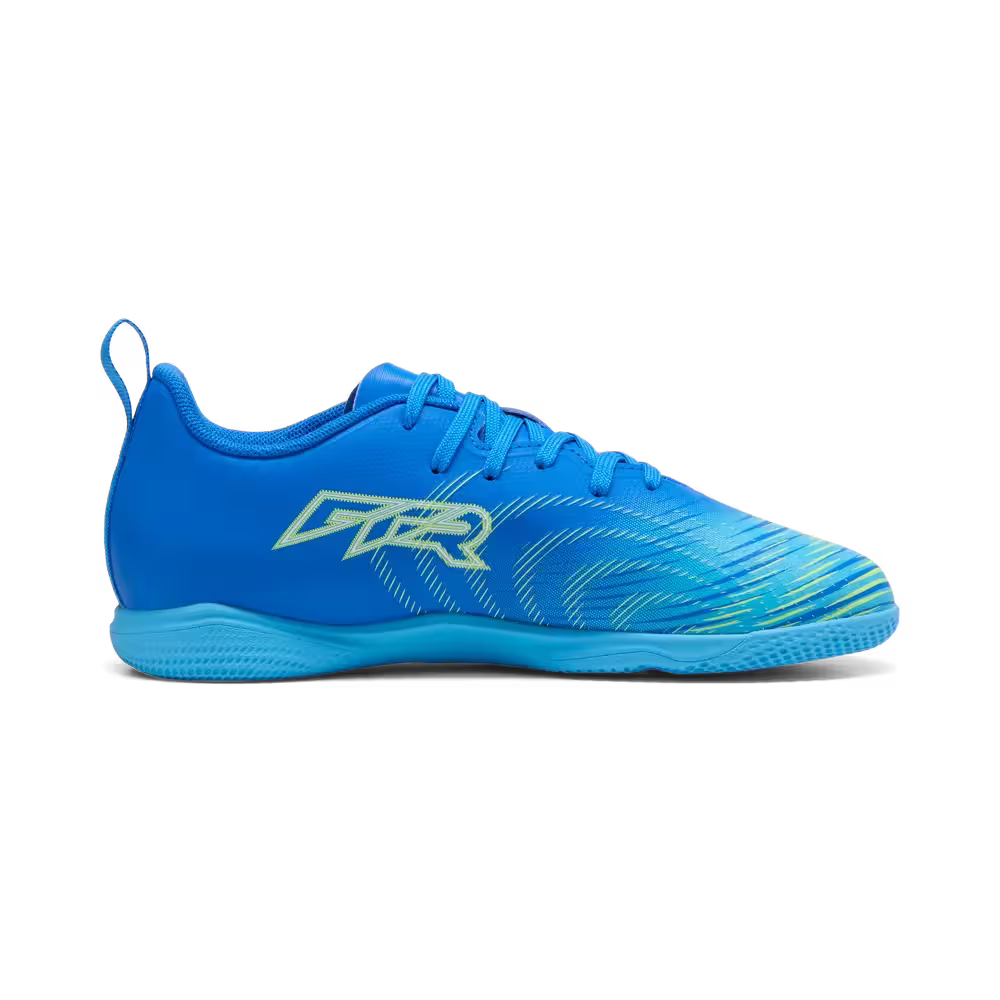 Puma Kinderhallenfußballschuhe Future 9 Play IT, Ultra Blue-PUMA White-Luminous Blue-PUMA Black