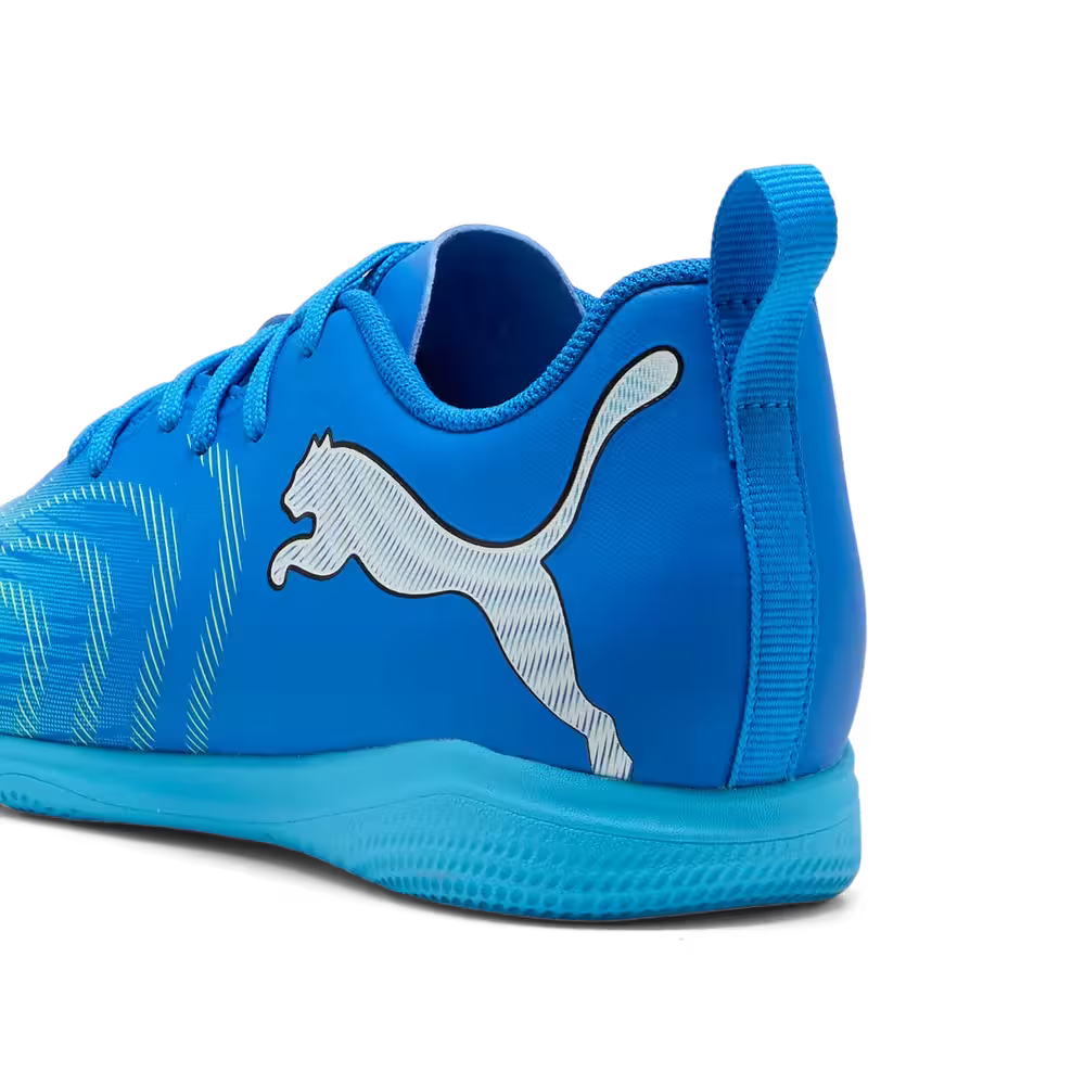 Puma Kinderhallenfußballschuhe Future 9 Play IT, Ultra Blue-PUMA White-Luminous Blue-PUMA Black – Bild 