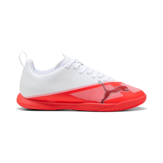 Puma Kinderhallenfußballschuhe Ultra 7 Play IT, Ultra Red-PUMA Black-PUMA White – rot / 28