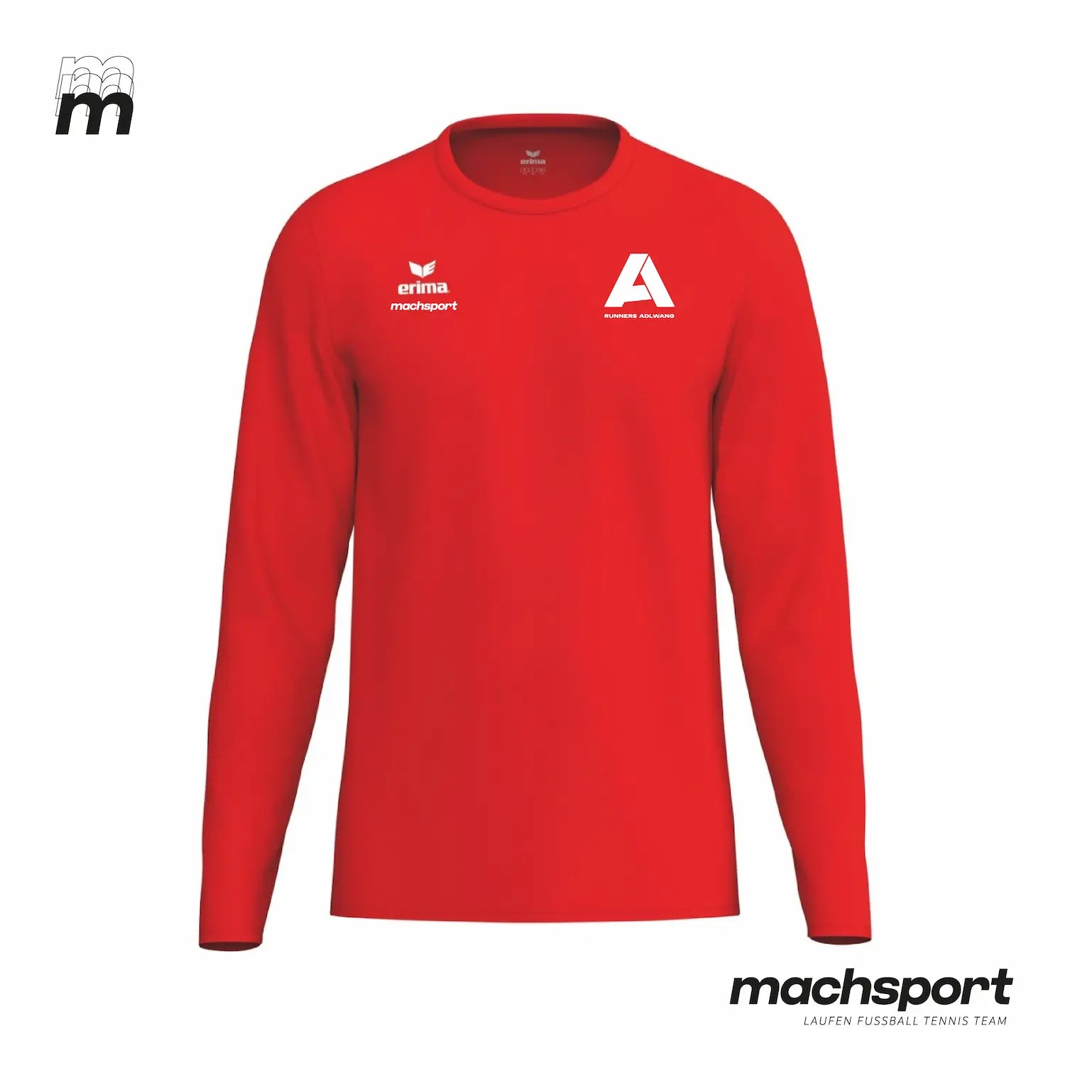 Runners Adlwang Trainingsshirt langarm - machsport – Bild 