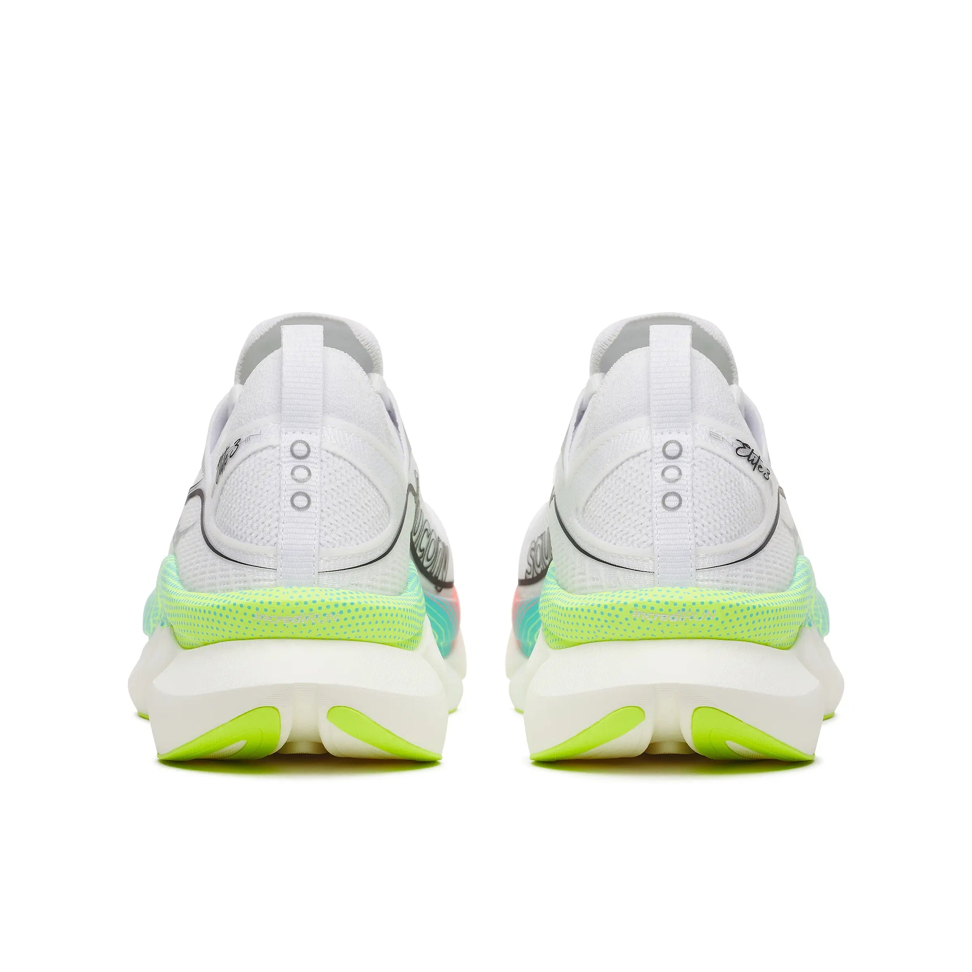 Saucony Laufschuhe Endorphin Elite 3, white/multi – Bild 