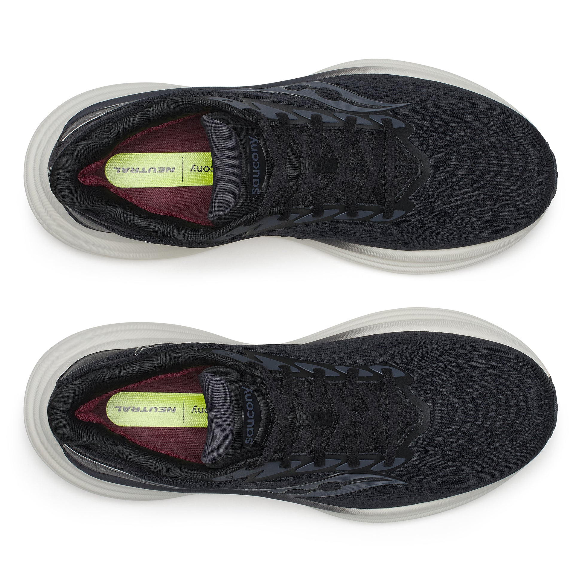 Saucony Herrenlaufschuhe Triumph 24, Black/Silver - machsport – Bild 