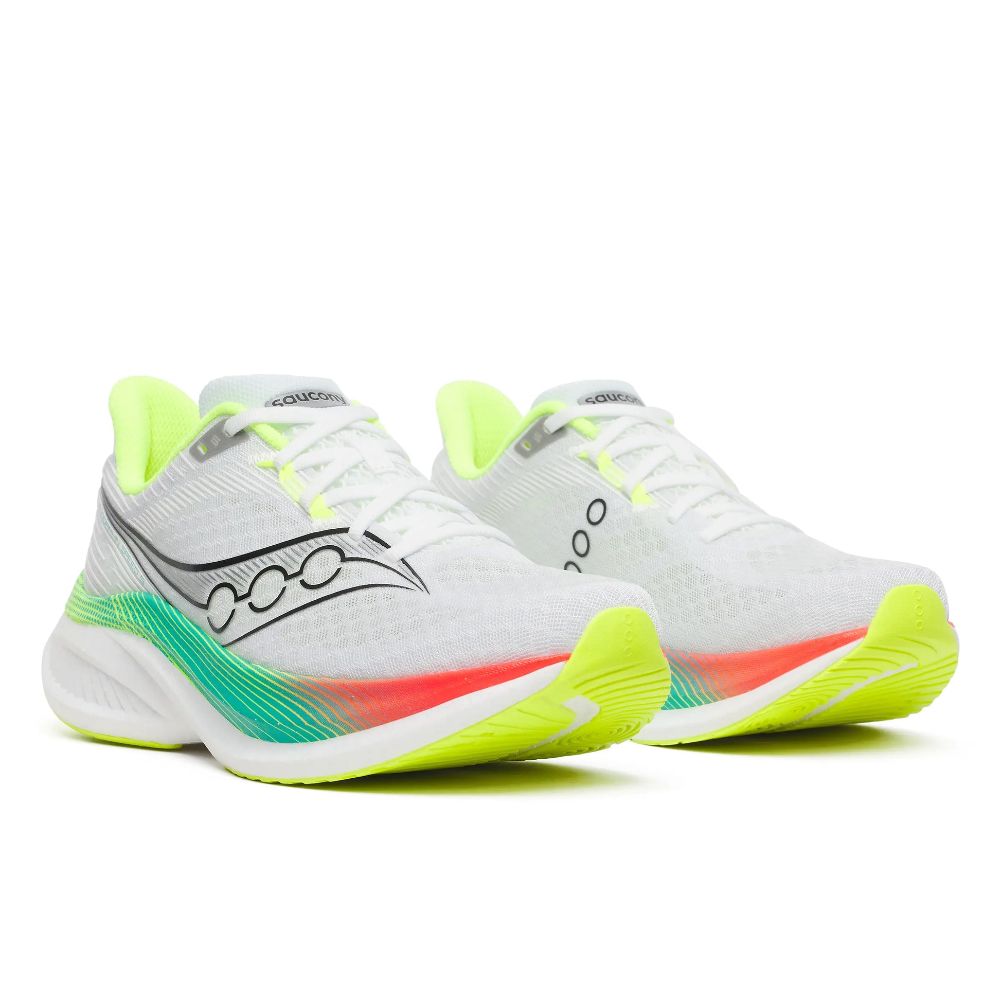 Saucony Herrenlaufschuhe Endorphin Speed 5, white/multi – Bild 
