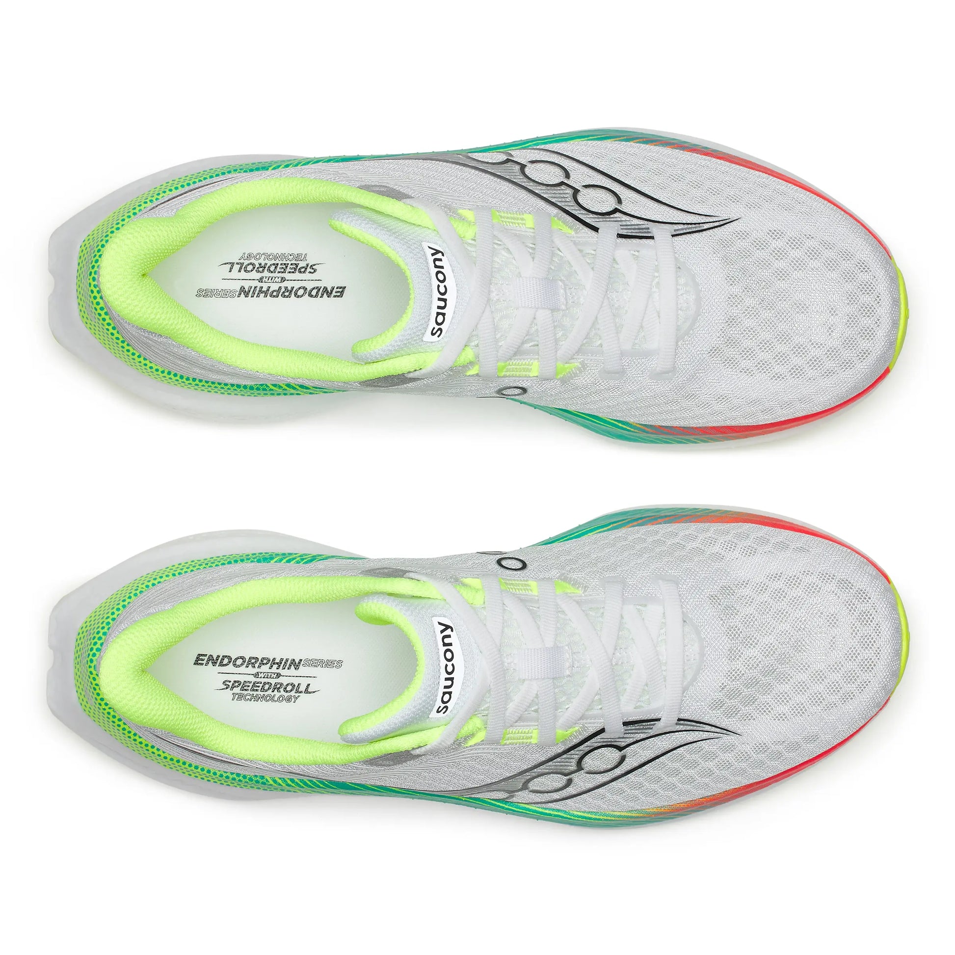 Saucony Herrenlaufschuhe Endorphin Speed 5, white/multi – Bild 