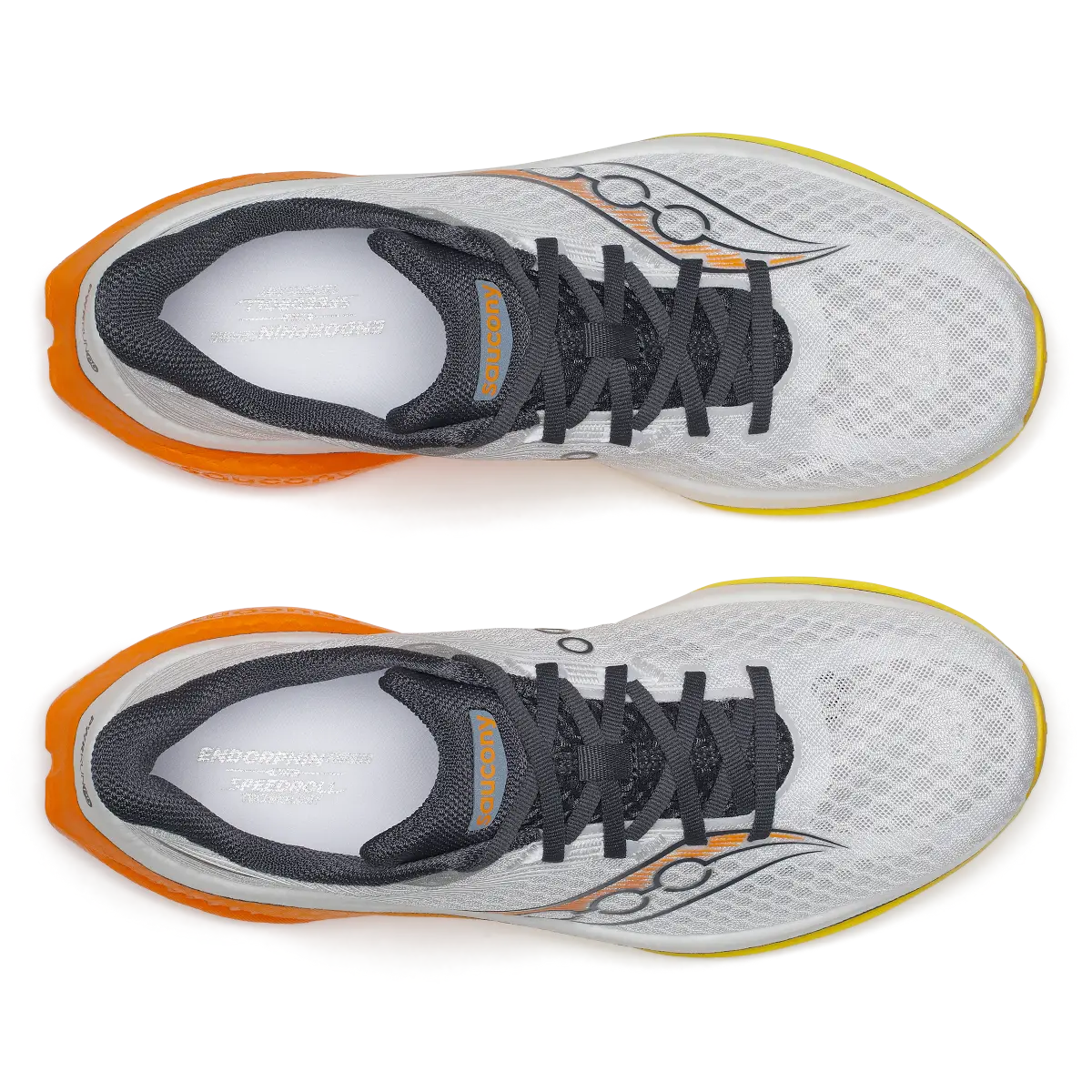 Saucony Herrenlaufschuhe Endorphin Speed 5, white/fuego
