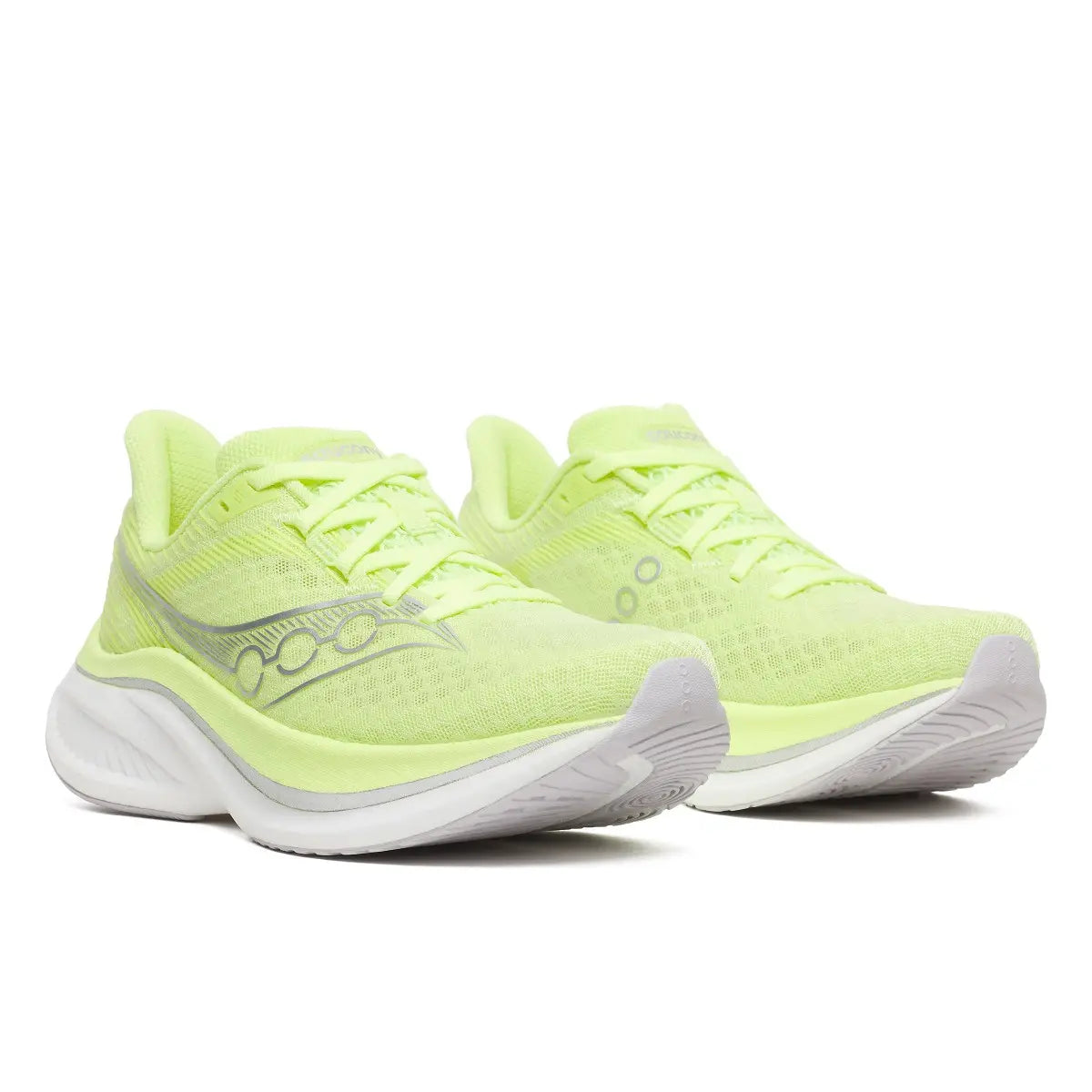 Saucony Damenlaufschuhe Endorphin Speed 5, tart/silver – Bild 