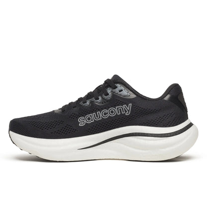 Saucony Damenlaufschuhe Ride 19, black/silver