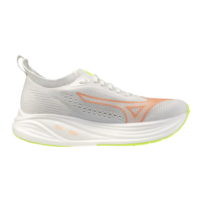 Mizuno Damenlaufschuhe Neo Zen 2, Gf White/flamingo Coral/lime Pulp