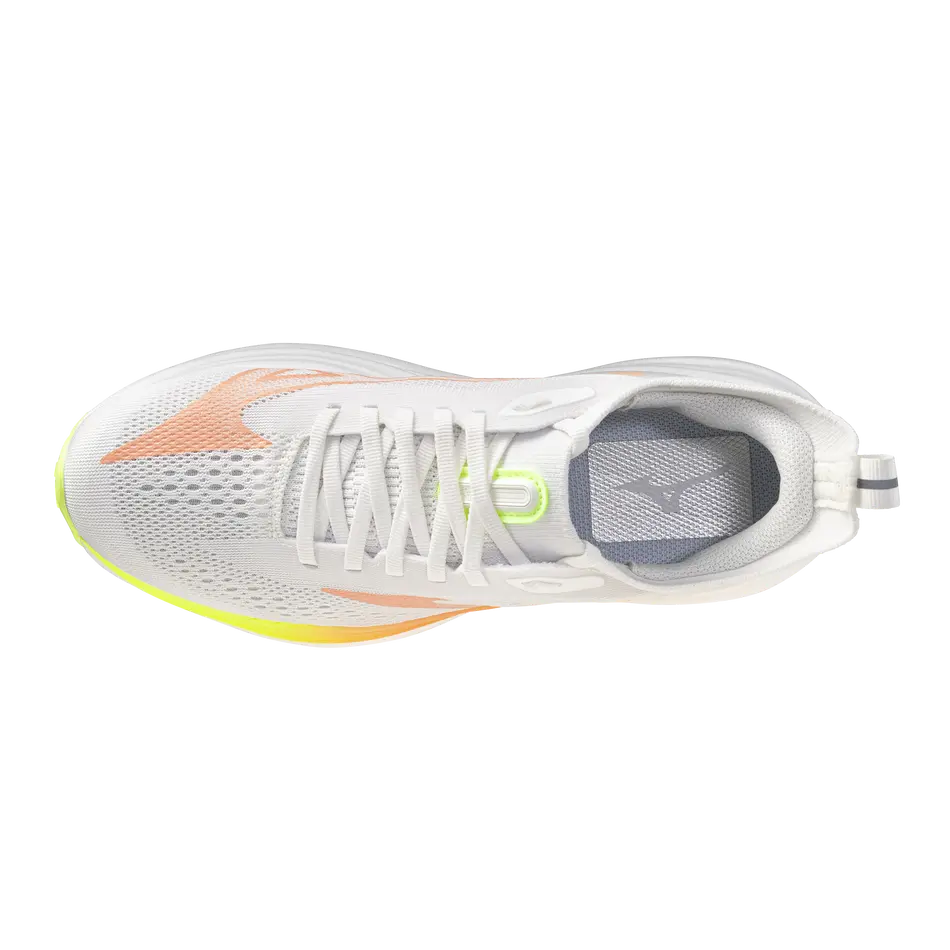 Mizuno Damenlaufschuhe Neo Zen 2, Gf White/flamingo Coral/lime Pulp – Bild 