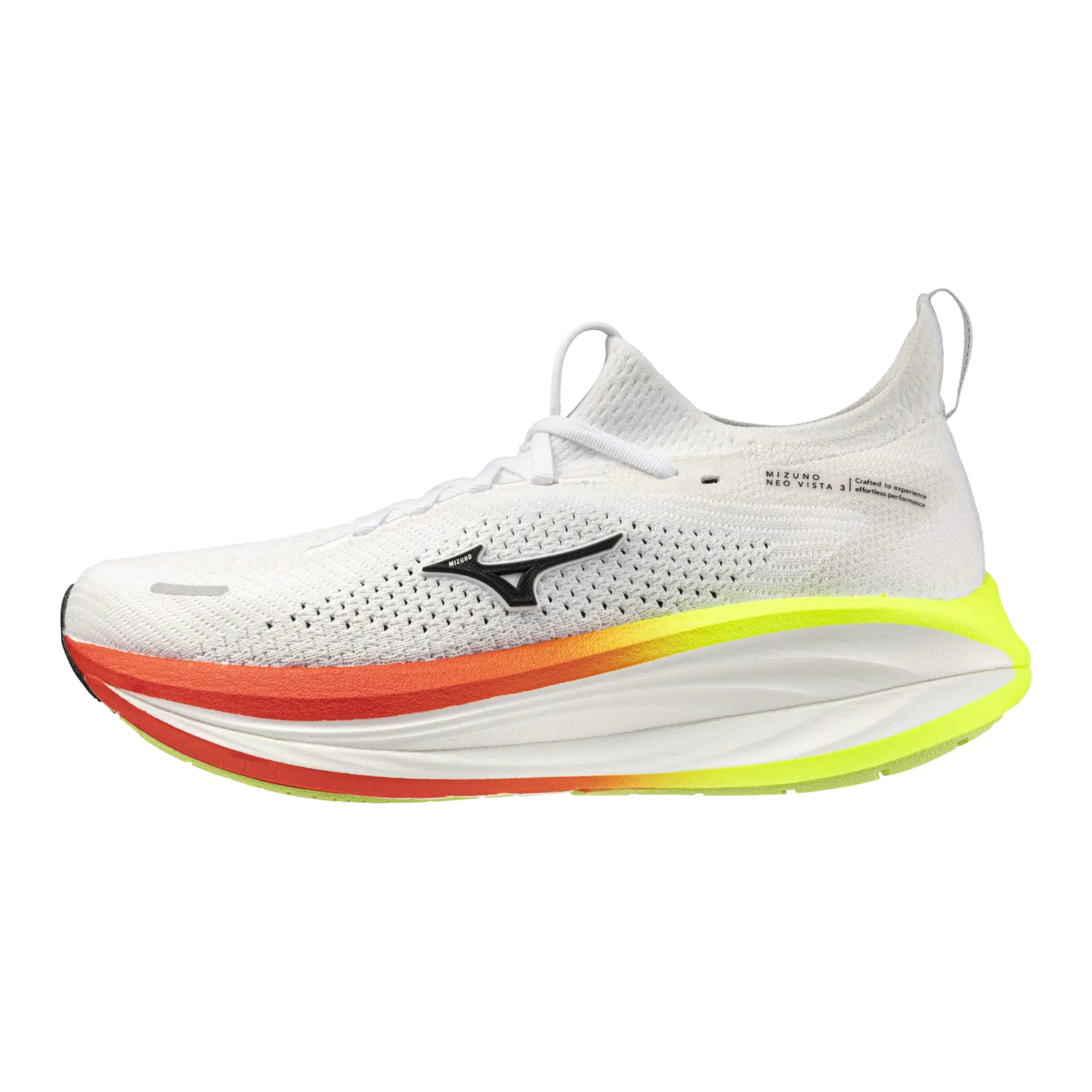 Mizuno Herrenlaufschuhe Neo Vista 3, White/black/orange – Bild 
