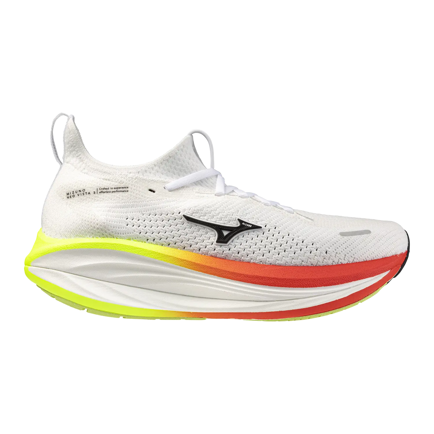 Mizuno Herrenlaufschuhe Neo Vista 3, White/black/orange – Bild 