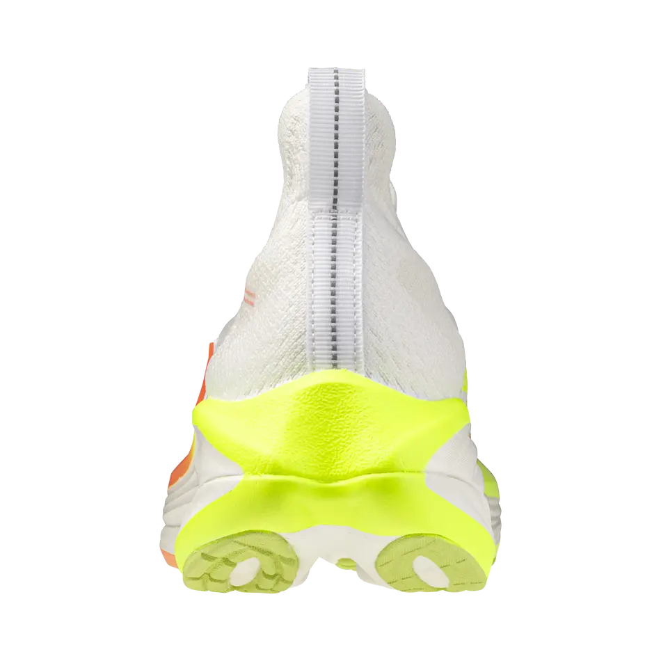 Mizuno Damenlaufschuhe Neo Vista 3, White/flamingo Coral/lime Pulp – Bild 