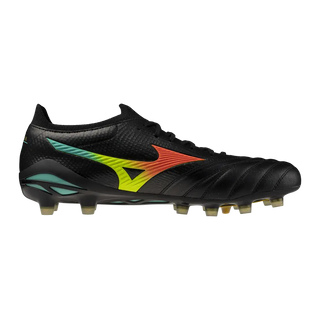 Mizuno Fußballschuhe Morelia Neo V B Japan, Black/lava Orange/arcadia