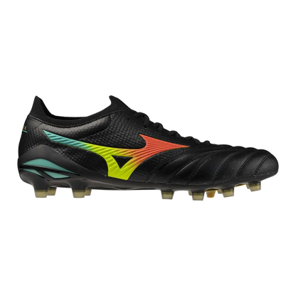 Mizuno Fußballschuhe Morelia Neo V B Japan, Black/lava Orange/arcadia