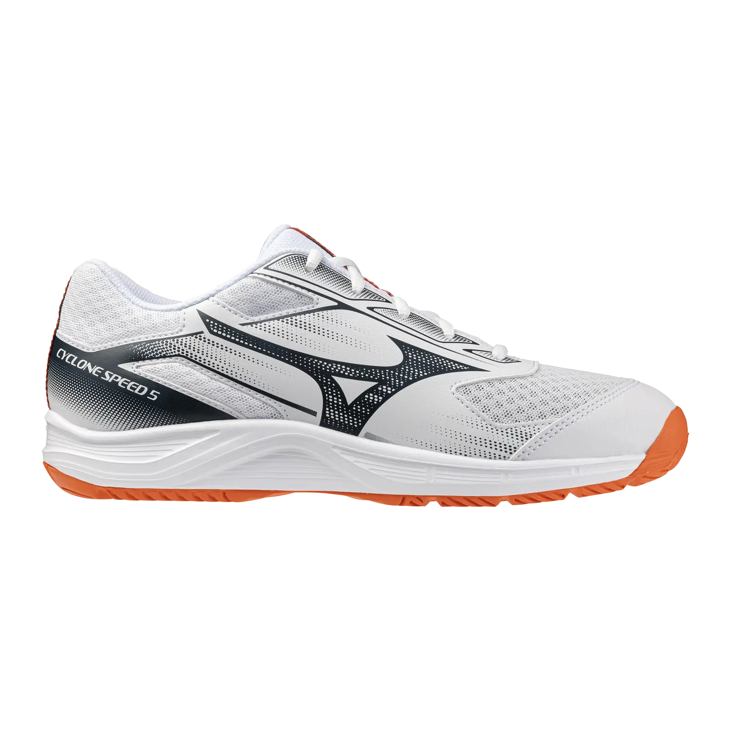 Mizuno Volleyballschuhe Cyclone Speed 5, White/carbon/sunstone – Bild 