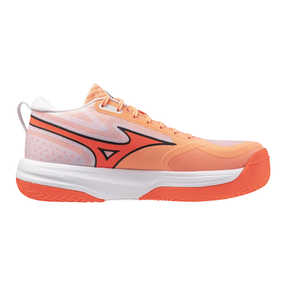 Mizuno Volleyballschuhe Neo Jump, Flamingo Coral/lava Orange/white