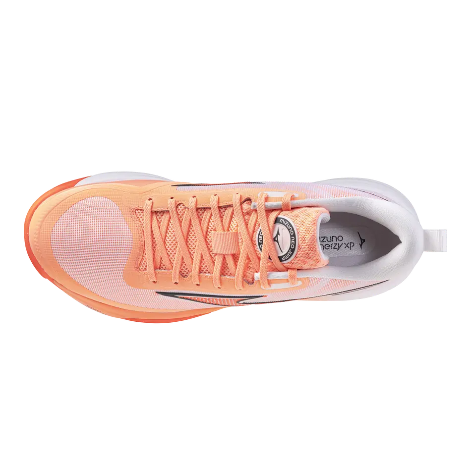 Mizuno Volleyballschuhe Neo Jump, Flamingo Coral/lava Orange/white – Bild 