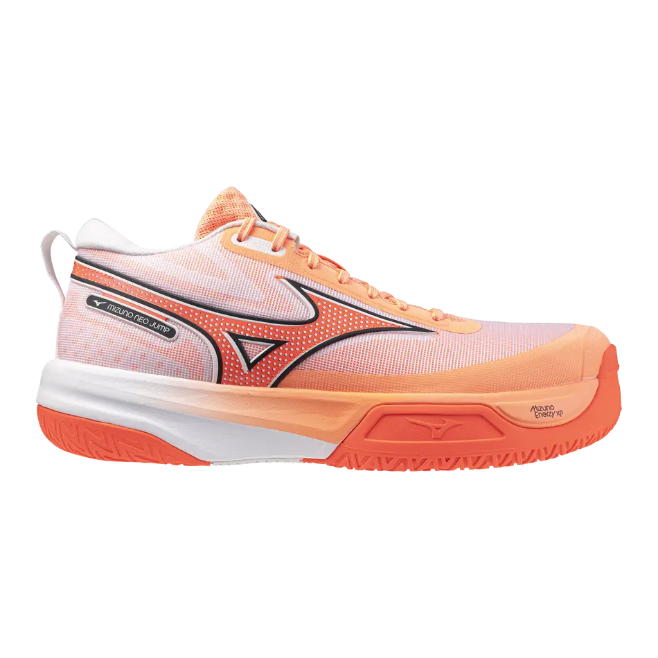 Mizuno Volleyballschuhe Neo Jump, Flamingo Coral/lava Orange/white – Bild 