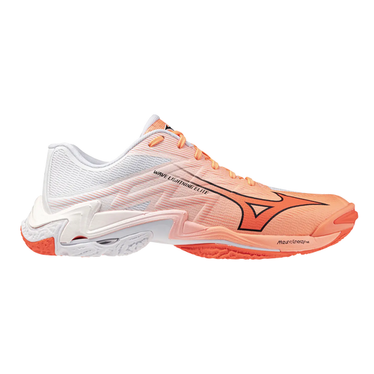 Mizuno Volleyballschuhe Wave Lightning Elite, Flamingo Coral/lava Orange/white – Coral / 38