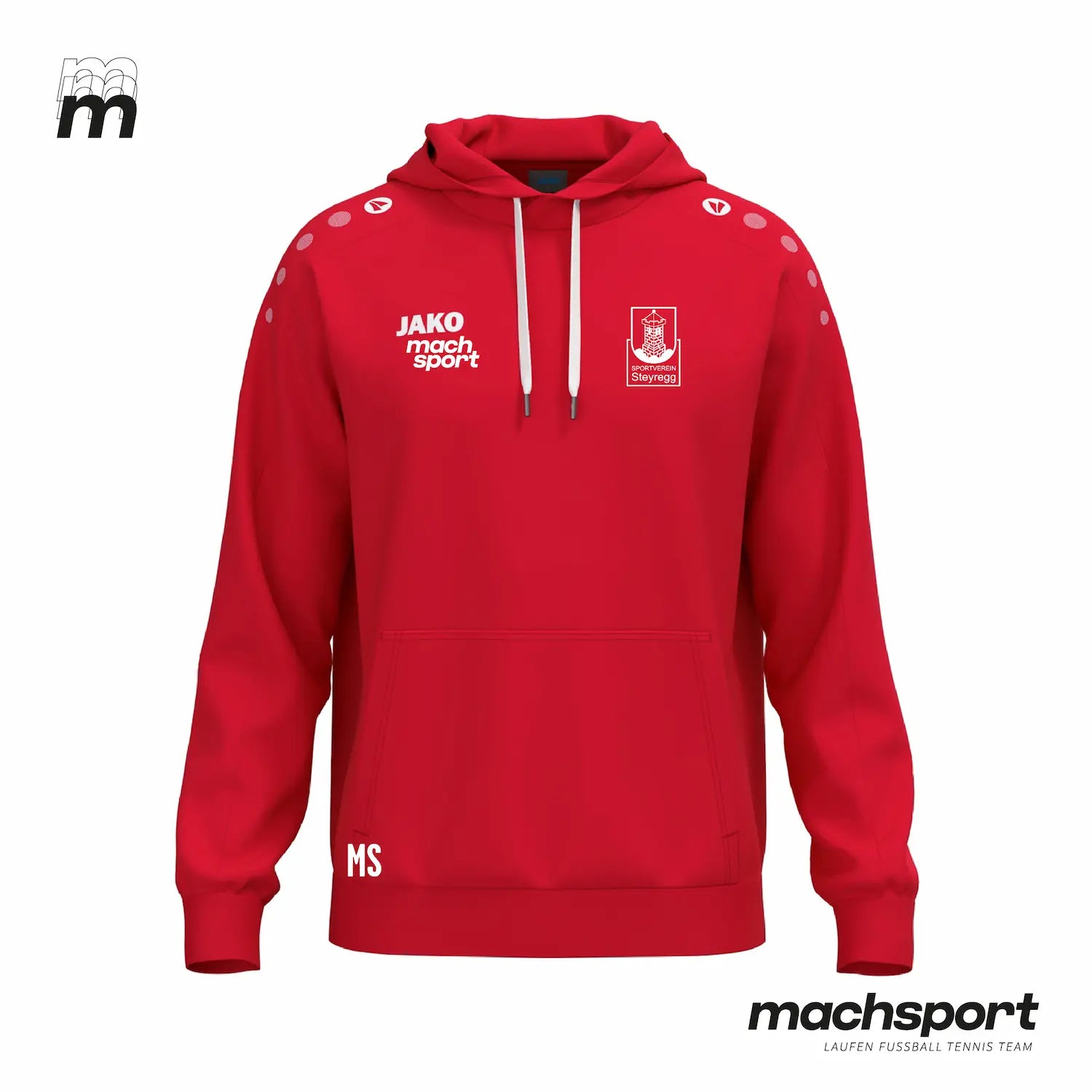 SV Steyregg KM/1b Lifestyle Kapuzensweat - machsport – Bild 