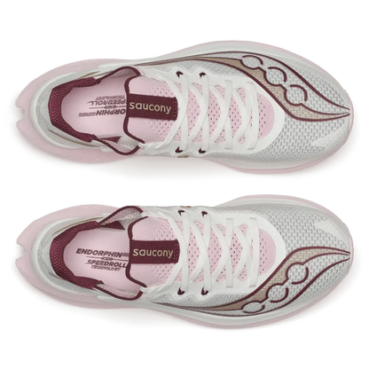 Saucony Damenlaufschuhe Endorphin Pro 5, ivory/silk