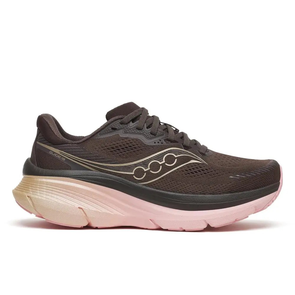 Saucony Damenlaufschuhe Guide 19, torte/aureate – Bild 