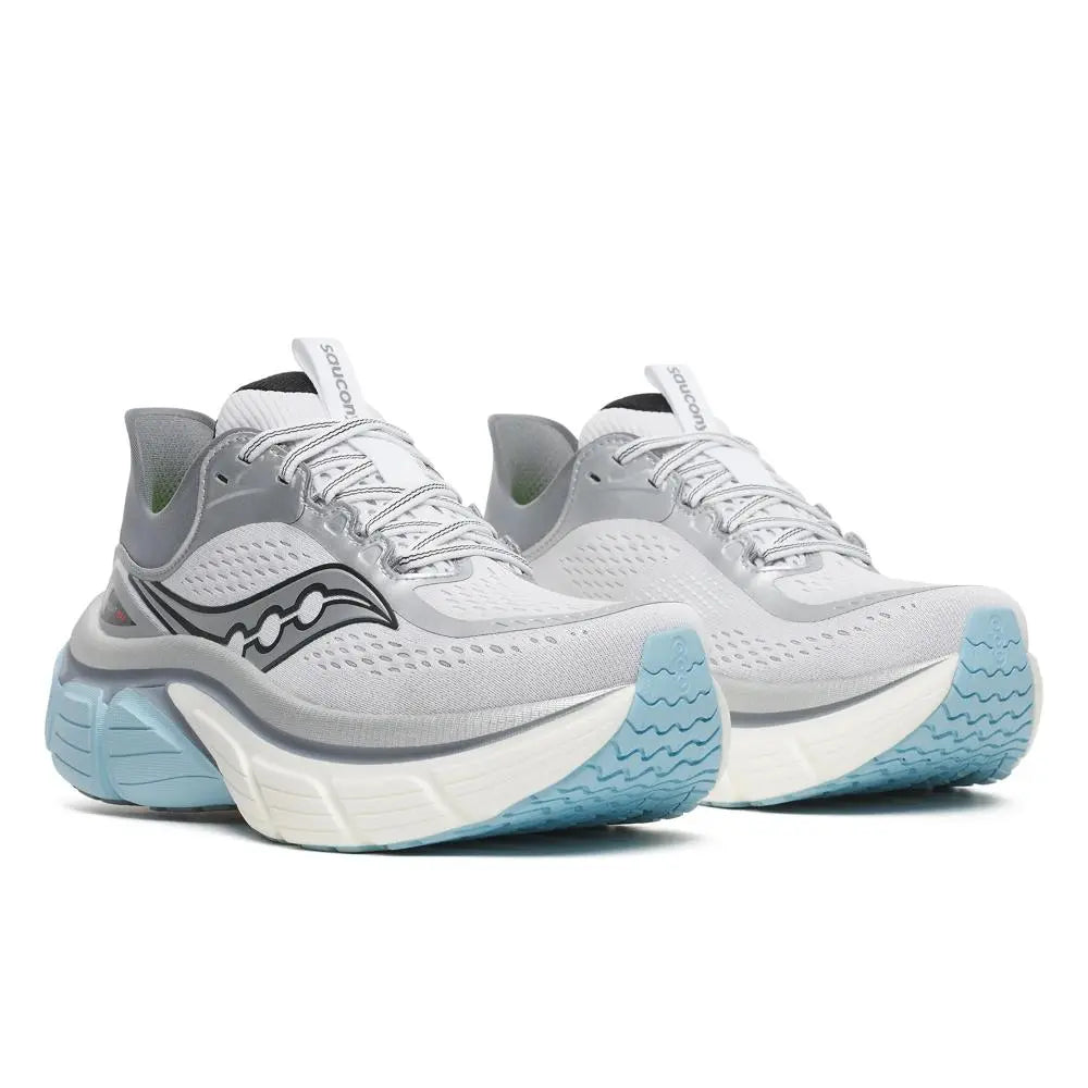 Saucony Damenlaufschuhe Paramount Max, silver/cinder