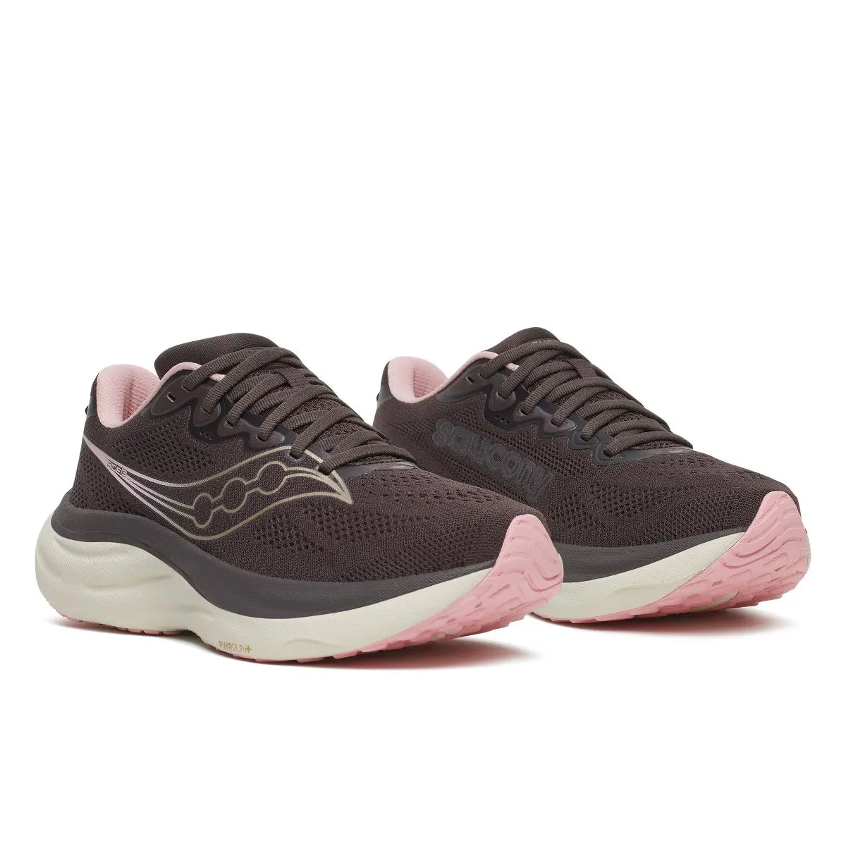Saucony Damenlaufschuhe Ride 19, torte/eggshell – Bild 
