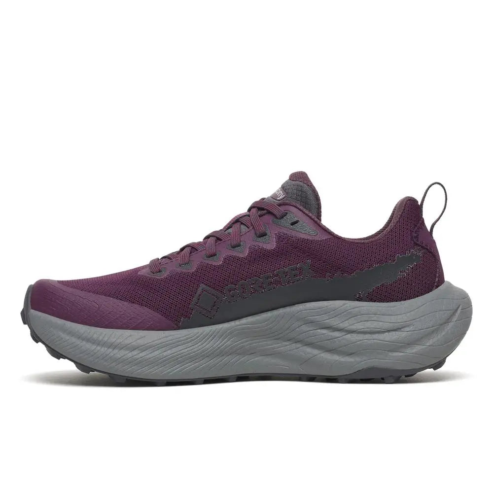 Saucony Damenlaufschuhe Ride TR3 GTX, eggplant/ebony