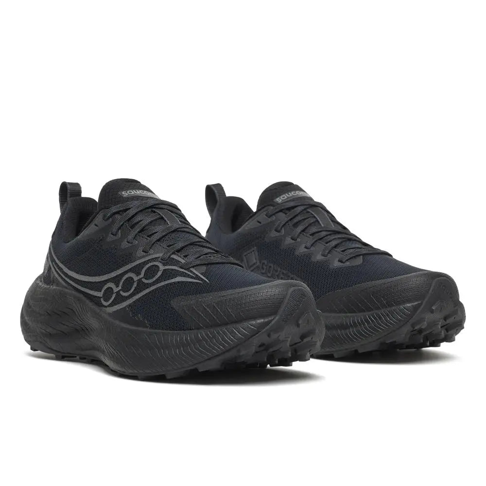 Saucony Damenlaufschuhe Ride TR3 GTX, triple black