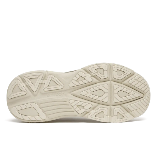 Saucony Herrenlaufschuhe Guide 19, fatigue/field – Rückansicht – grün / 41