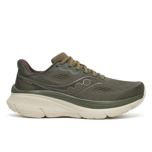 Saucony Herrenlaufschuhe Guide 19, fatigue/field – grün / 41
