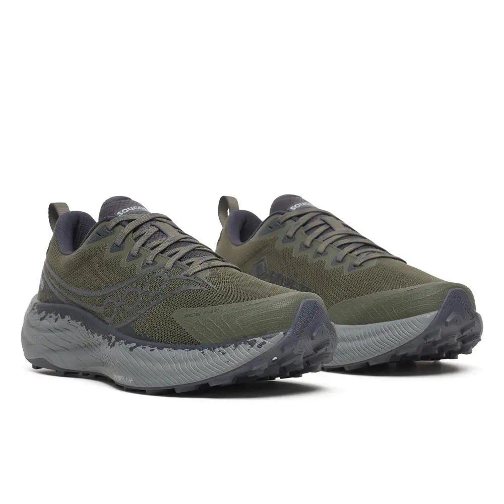 Saucony Herrenlaufschuhe Ride TR3 GTX, fatigue/ebony – Bild 