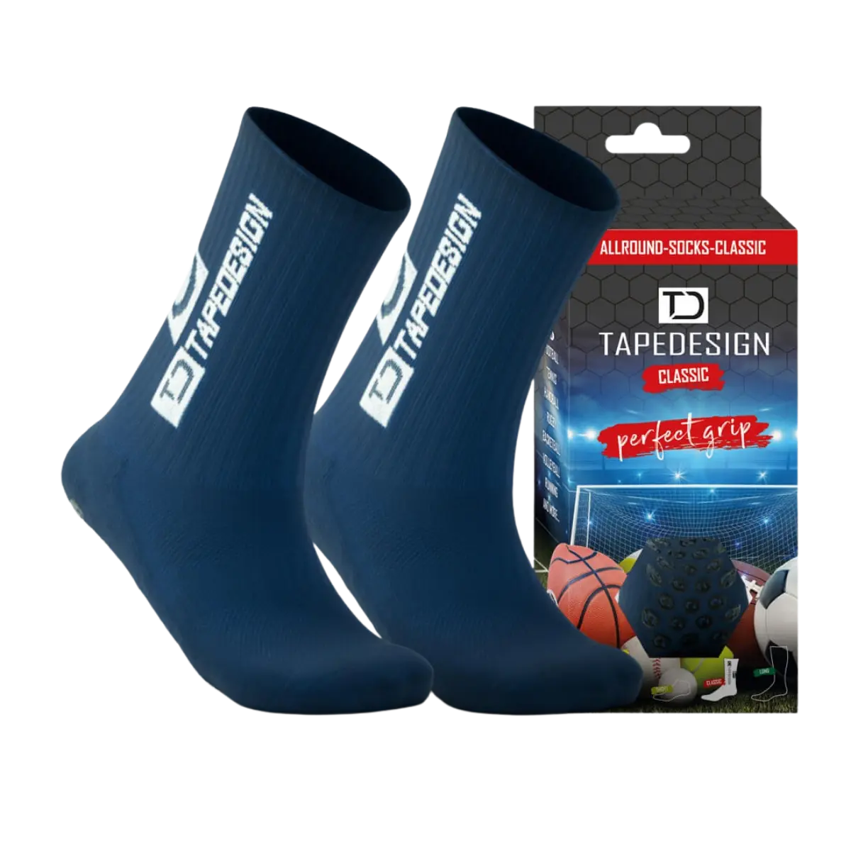 Tapedesighn Allroundsocken "Classic Special", dunkelblau