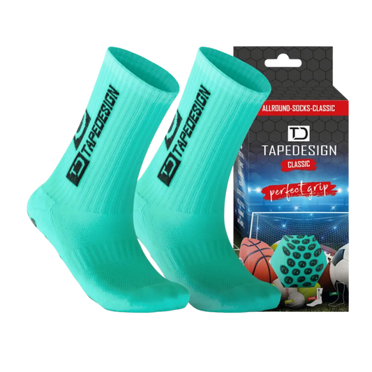 Tapedesighn Allroundsocken "Classic Special", türkis – türkis / ONE SIZE