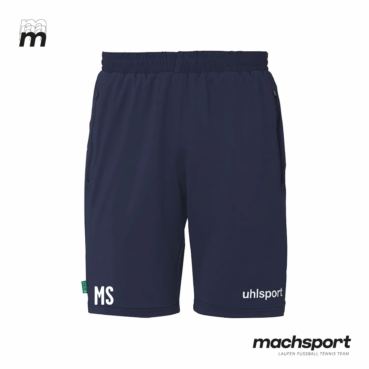 Union Kleinmünchen Trainingsshorts mit Reißverschlusstaschen – Bild 