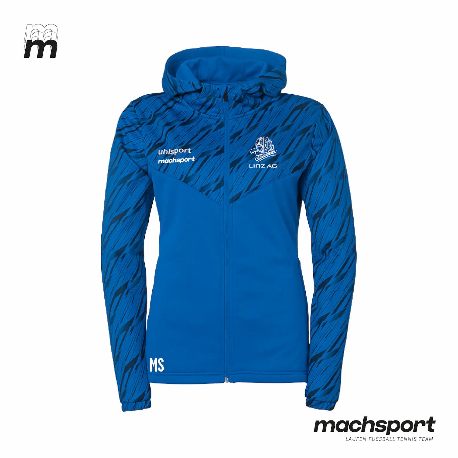 Union Kleinmünchen Trainingsjacke mit Kapuze Damen – Bild 
