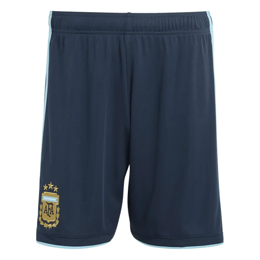 Argentinien Herrenfußballshort Home, Replica Heimshorts mit Climacool für Training, Spiel und Fanwear – dunkelblau / L