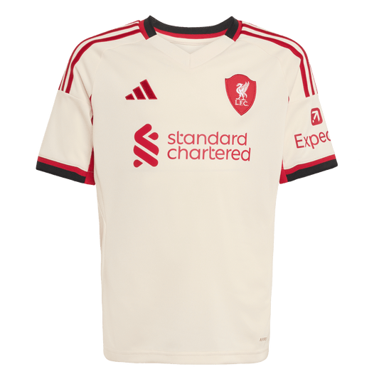 FC Liverpool Away Jersey Kids 25/26 – beige / 140