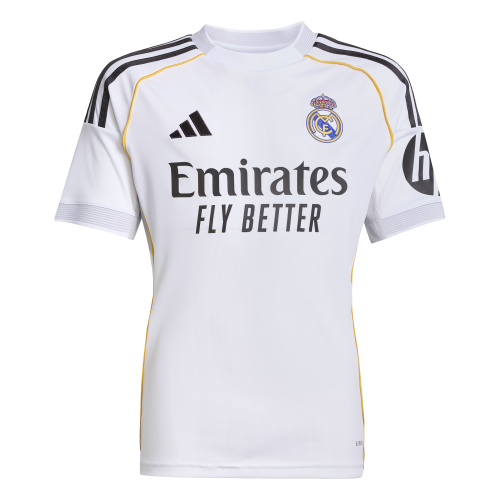 FC Real Madrid Home Jersey Youth 25/26 – weiß / 152