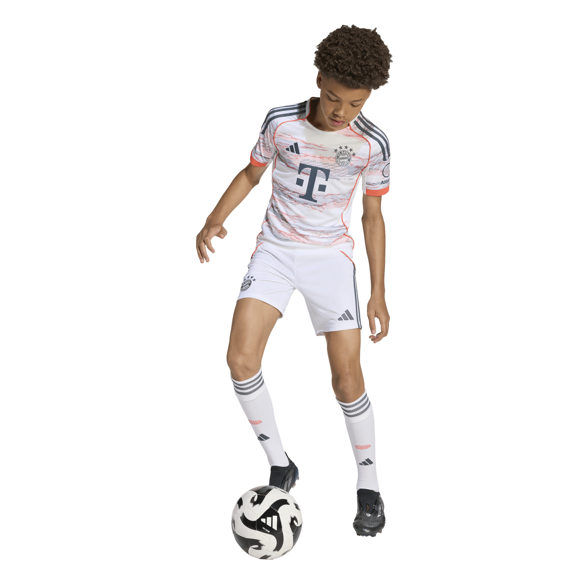 FC Bayern München Away Short Kids 25/26 - machsport – Bild 