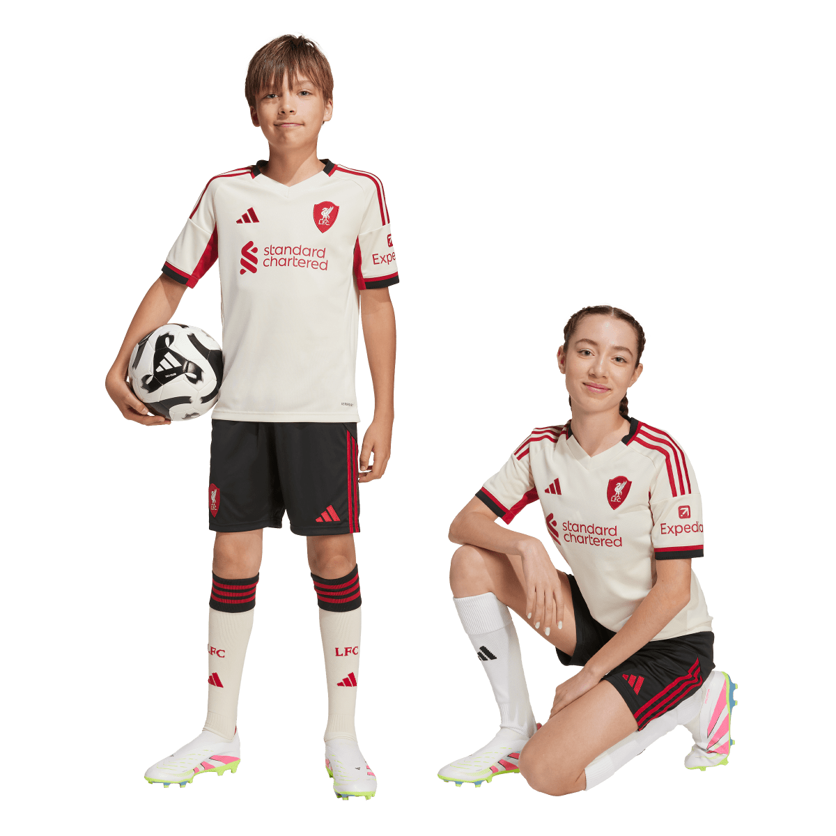 FC Liverpool Away Short Kids 25/26 - machsport – Bild 