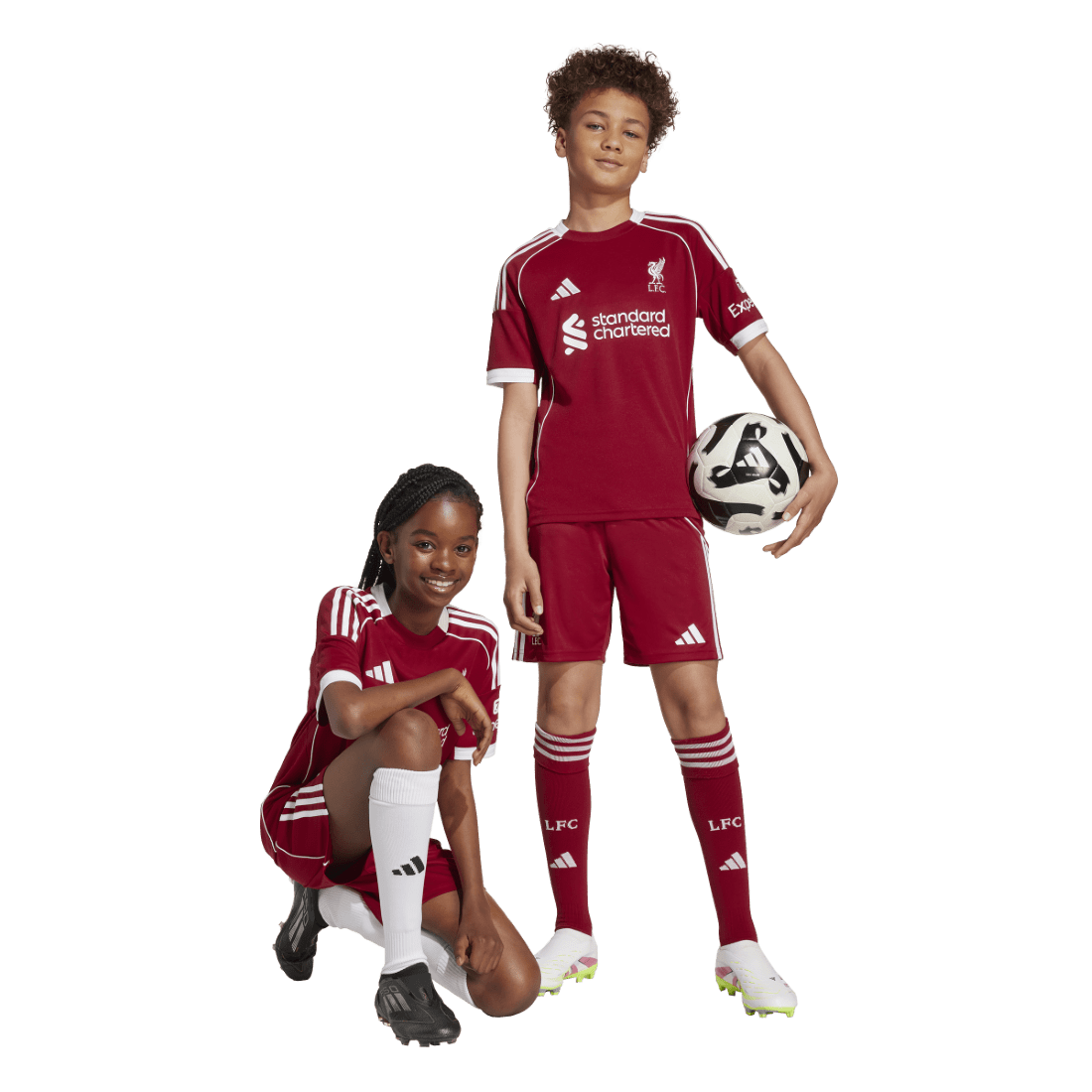FC Liverpool Home Short Kids 25/26 - machsport