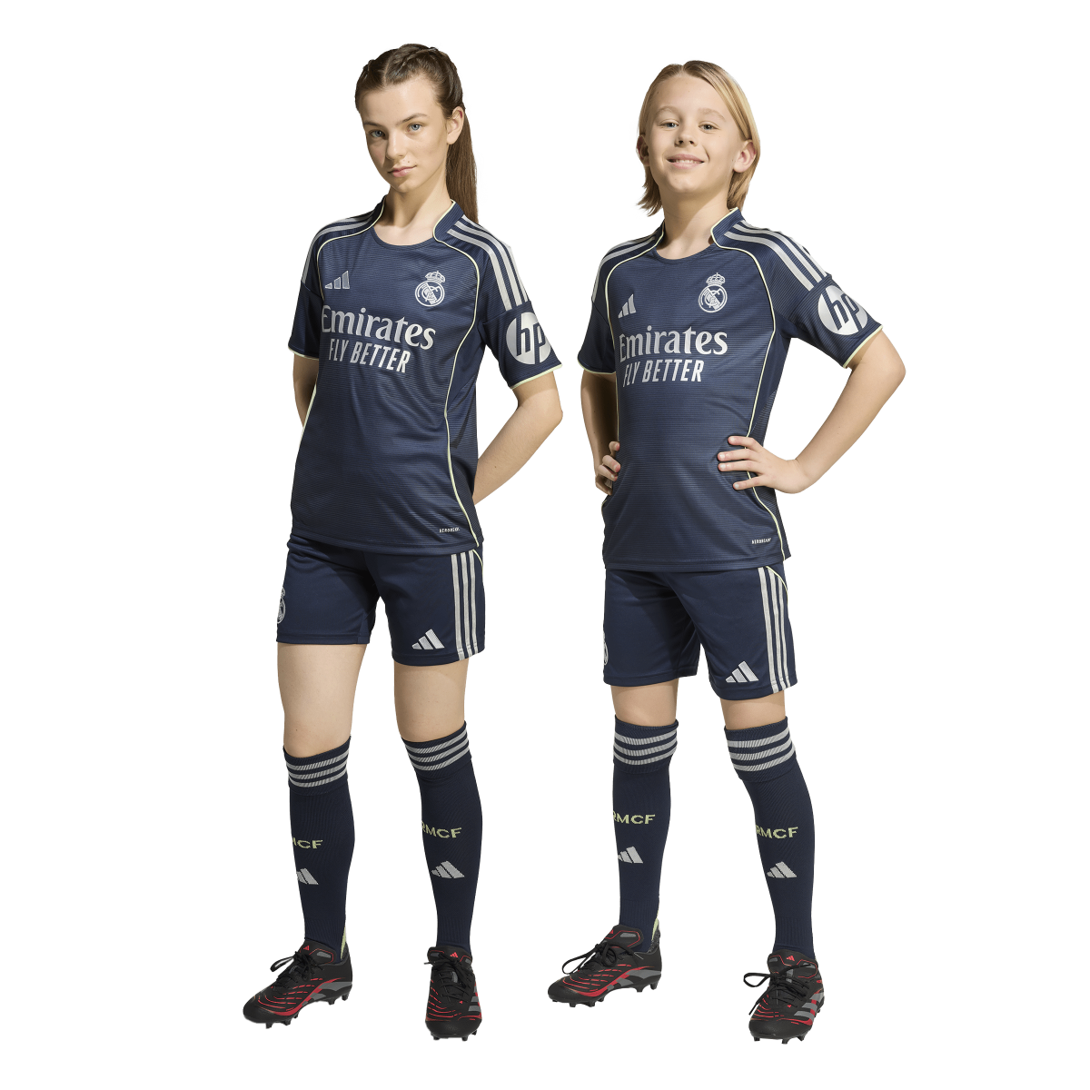 FC Real Madrid Away Short Kids 25/26 - machsport – Bild 