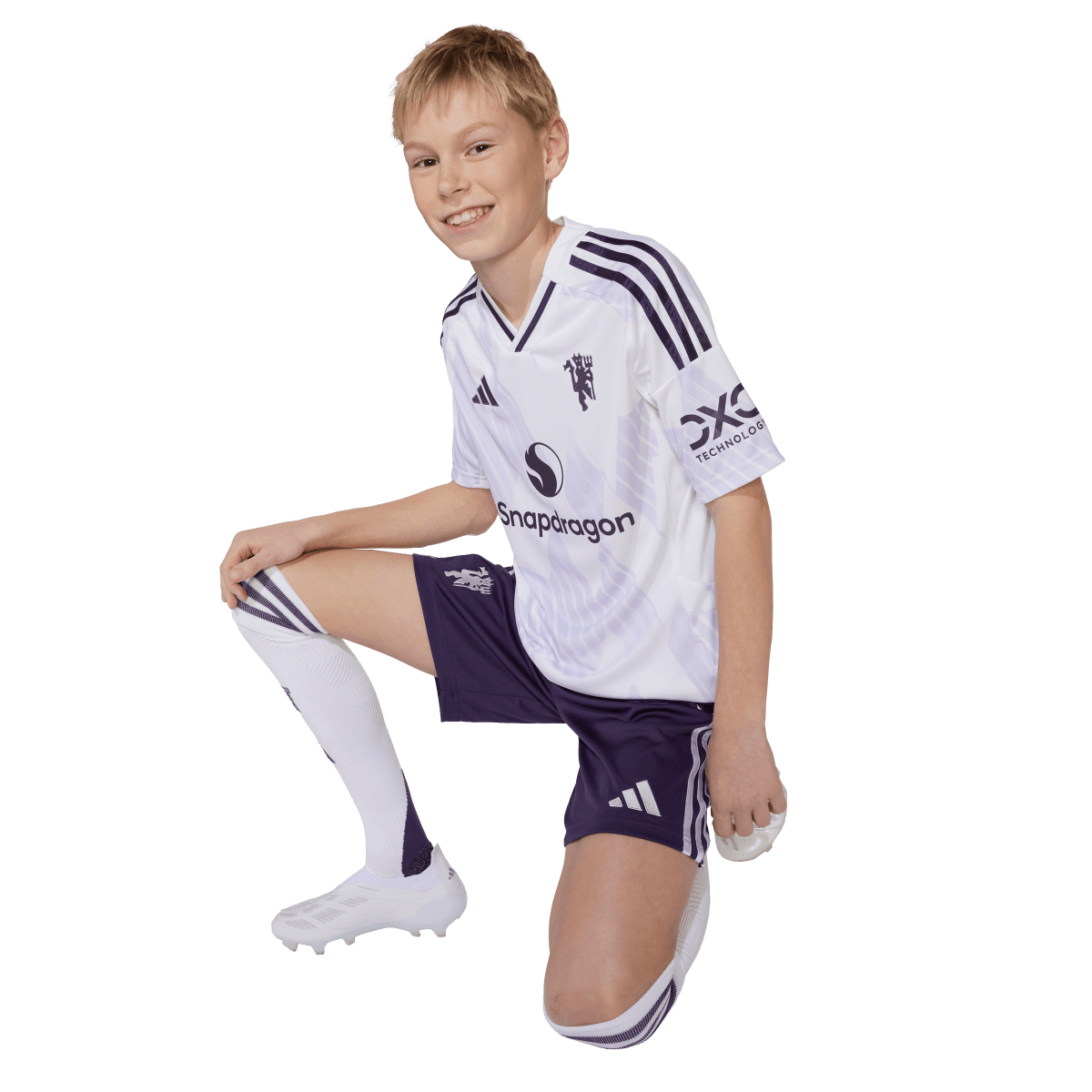 Manchester United Away Short Kids 25/26 - machsport