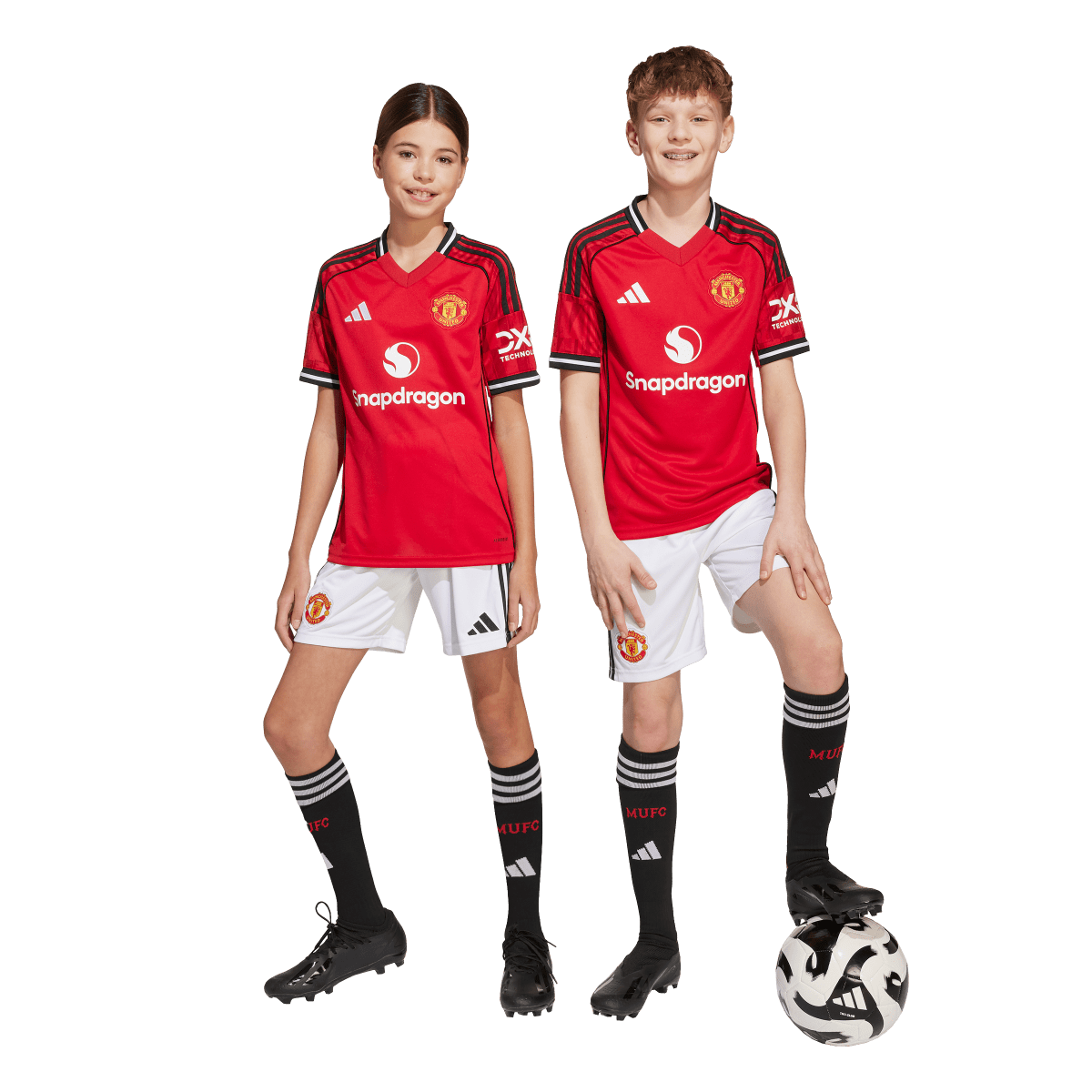 Manchester United Home Short Kids 25/26 - machsport – Bild 