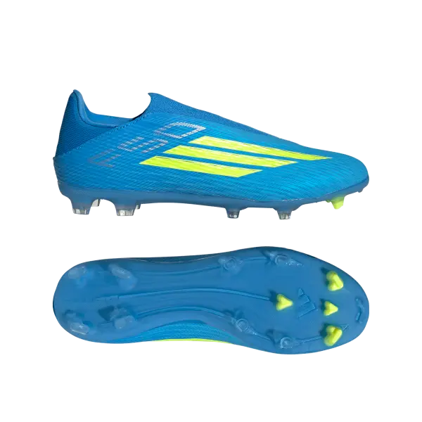 Adidas Fußballschuhe F50 League LL FG/MG, laceless Speed-Schuh für festen Boden und Kunstrasen mit Sprintplate 360 - machsport